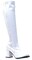 The Costume Center White 1960's Style Go Go Women Adult Halloween Boots Costume Accessory - Size 10